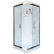 Душевая кабина Royal Bath RB80HP1-T-CH (прозрачное)